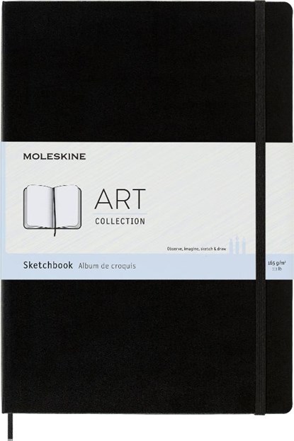Moleskine A4 Sketchbook Black, SIN AUTOR - Gebonden - 9788862931939