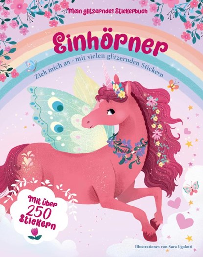 Mein glitzerndes Stickerbuch. Einhörner, niet bekend - Paperback - 9788863125832