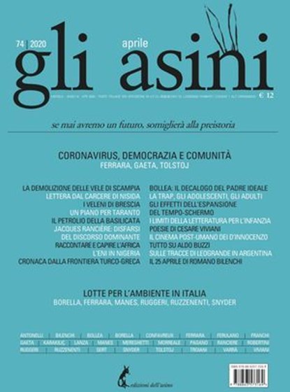 "Gli asini" n. 74, aprile 2020, Enzo Ferrara - Ebook - 9788863570755