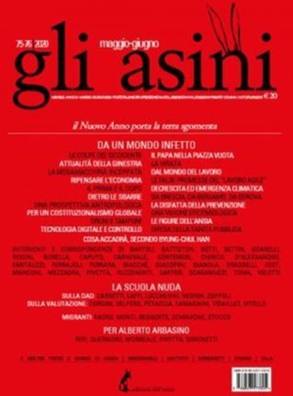 "Gli asini" n. 75-76, maggio-giugno 2020, Mimmo Perrotta ; Federica Lucchesini ; Marco Carsetti - Ebook - 9788863573336