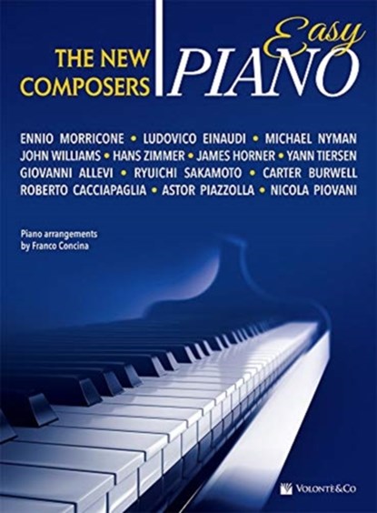 Easy Piano New Composer, niet bekend - Gebonden - 9788863886825