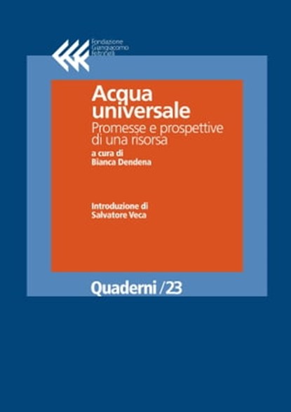 Acqua universale. Promesse e prospettive di una risorsa, AA. VV. - Ebook - 9788868352912