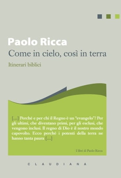 Come in cielo, così in terra, Paolo Ricca - Ebook - 9788868985042