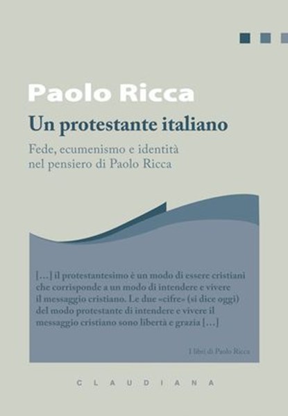 Un protestante italiano, Paolo Ricca - Ebook - 9788868985769
