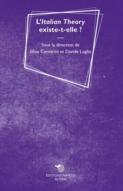 L'Italian Theory existe-t-elle?, Aa. Vv. - Ebook - 9788869760501