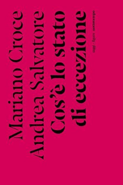 Che cos'è lo stato di eccezione, Mariano Croce ; Andrea Salvatore - Ebook - 9788874529612