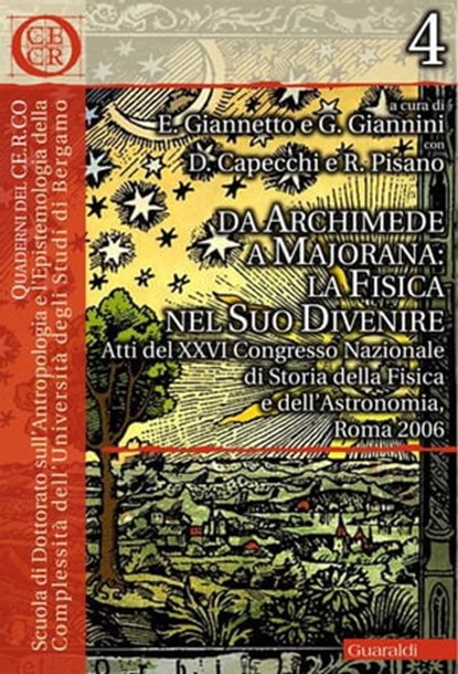 Da Archimede a Majorana: la fisica nel suo divenire, Autori Vari - Ebook - 9788880494805