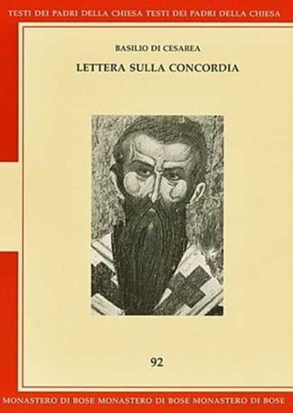 Lettera sulla concordia, Basilio di Cesarea - Ebook - 9788882277048