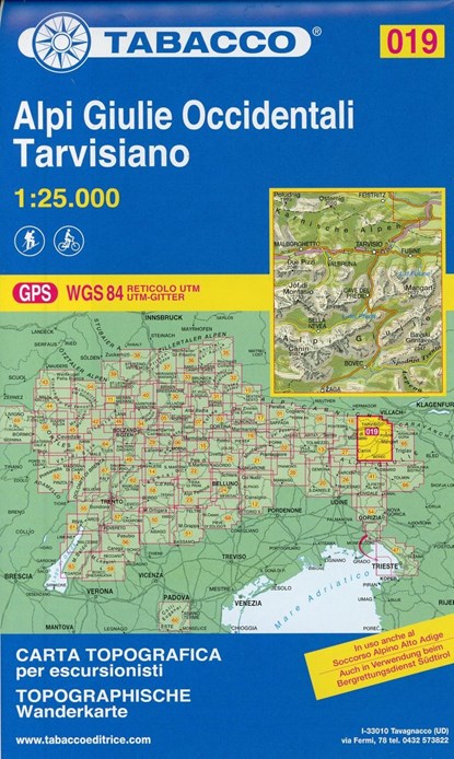 Alpi Giulie Occidentali / Tarvisiano, niet bekend - Overig - 9788883151187