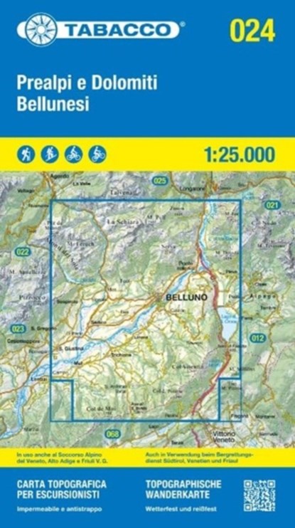 Prealpi / Dolomiti Bellunesi, niet bekend - Overig - 9788883151712