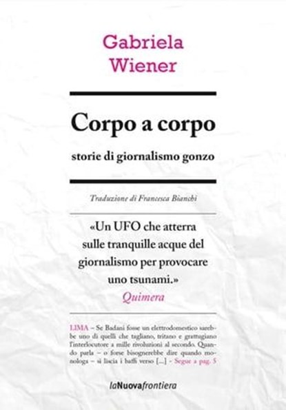 Corpo a corpo, Gabriela Wiener - Ebook - 9788883732256