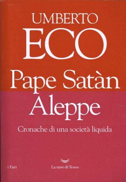 Pape Satàn Aleppe, ECO,  Umberto - Paperback - 9788893440226