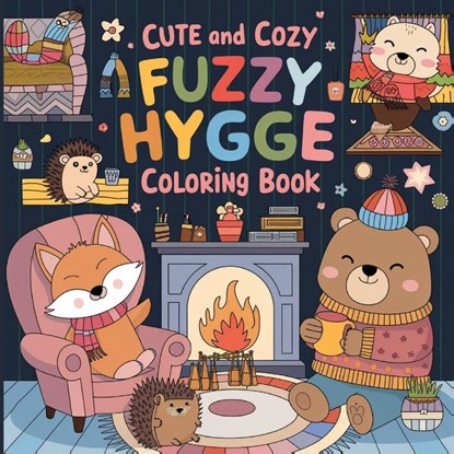 Cute and Cozy Hygge Coloring Book, Laura Bidden - Paperback - 9788896452660