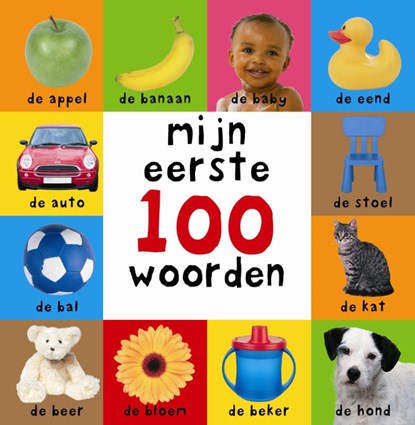 Mijn eerste 100 woorden, Roger Priddy - Gebonden - 9789000037124