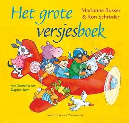 grote versjesboek, Marianne Busser ; Ron Schröder - Gebonden - 9789000301812