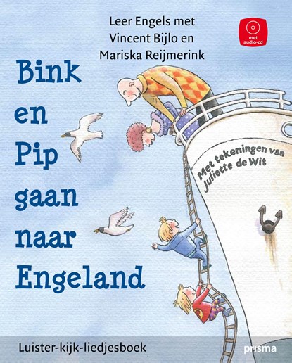 Bink en Pip gaan naar Engeland, Vincent Bijlo ; Mariska Reijmerink - Ebook EPUB - 9789000322176