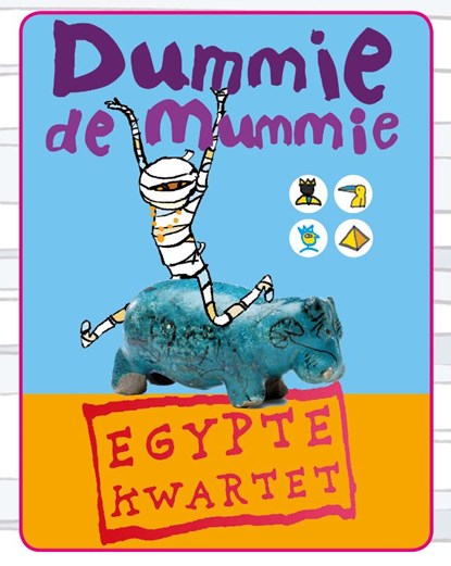 Dummie de mummie Egypte kwartet set a 3 stuks, Tosca Menten - Losbladig - 9789000332823