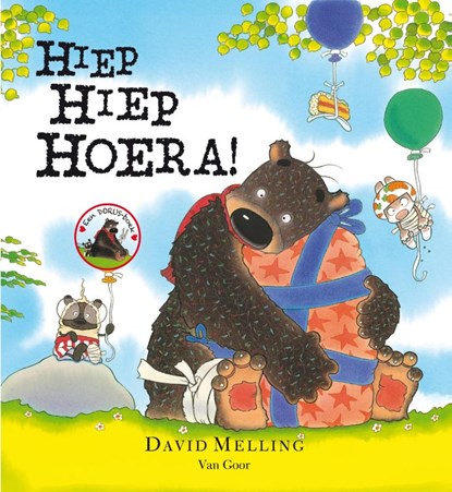 Hiep hiep hoera!, David Melling - Gebonden - 9789000334742
