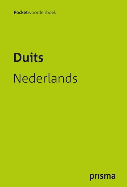 Prisma pocketwoordenboek Duits-Nederlands, J.A.H. van Gemert - Paperback - 9789000340316