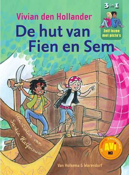 De hut van Fien en Sem, Vivian den Hollander - Ebook - 9789000343133