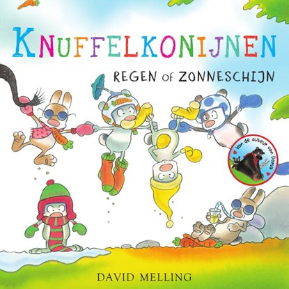 Knuffelkonijnen Regen of zonneschijn, David Melling - Gebonden - 9789000343522