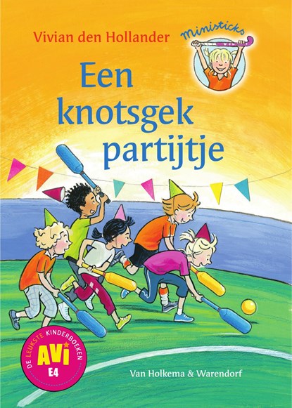 Een knotsgek partijtje, Vivian den Hollander - Ebook - 9789000344116