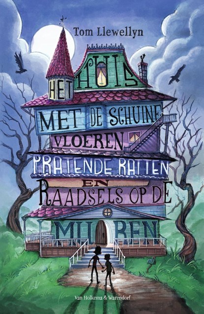 Het huis met de schuine vloeren, pratende ratten en raadsels op de muren, Tom Llewellyn - Ebook - 9789000344642