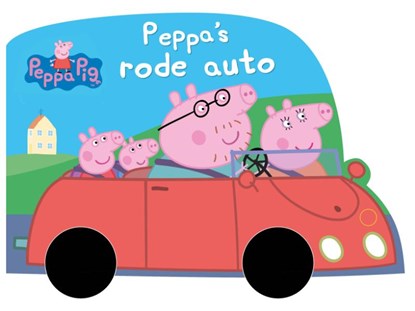 Peppa Pig, Peppa's Rode Auto, Neville Astley - Gebonden - 9789000346578