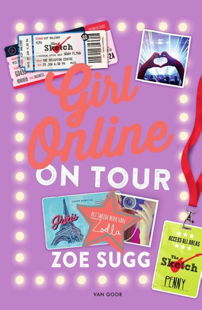 On tour, Zoe Sugg - Gebonden - 9789000347131