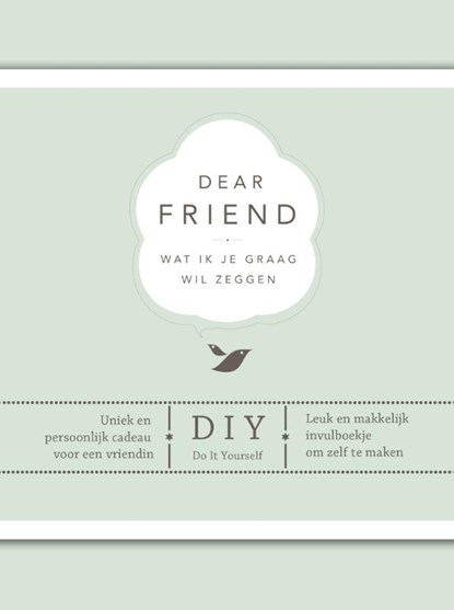 Dear friend, Elma van Vliet - Paperback - 9789000348480