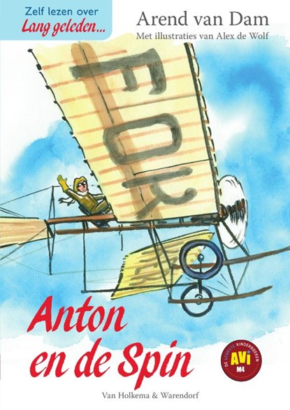 Anton en de spin, Arend van Dam - Gebonden - 9789000350124