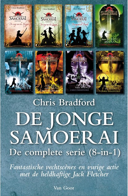 De jonge samoerai – De complete serie (8-in-1), Chris Bradford - Ebook - 9789000354122