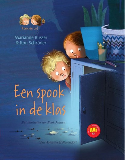 Een spook in de klas, Marianne Busser ; Ron Schröder - Gebonden - 9789000354221