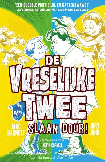 De vreselijke Twee slaan door, Mac Barnett ; Jory John - Gebonden - 9789000355082