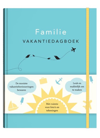 Familie vakantiedagboek, Elma van Vliet - Gebonden - 9789000357741