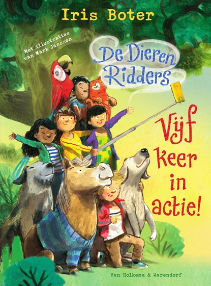 Vijf keer in actie!, Iris Boter - Ebook - 9789000359431