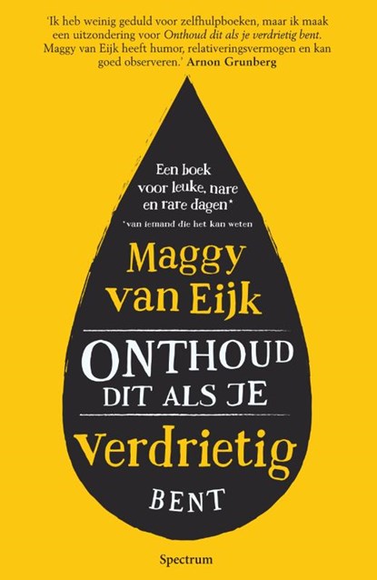 Onthoud dit als je verdrietig bent, Maggy van Eijk - Paperback - 9789000359592