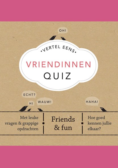 Vriendinnen Quiz, Elma van Vliet - Losbladig - 9789000360543