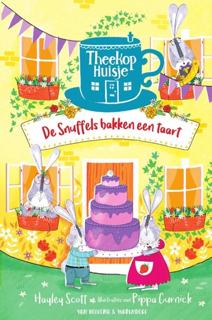 De snuffels bakken een taart, Hayley Scott - Gebonden - 9789000363995