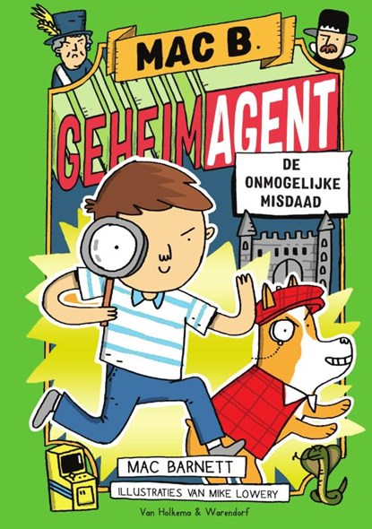 De onmogelijke misdaad, Mac Barnett - Gebonden - 9789000365500