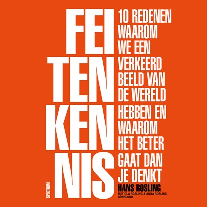 Feitenkennis, Hans Rosling - Luisterboek MP3 - 9789000368921
