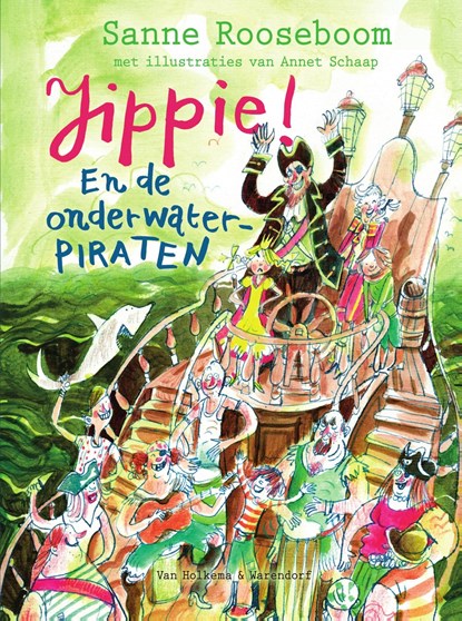 Jippie! En de Onderwaterpiraten, Sanne Rooseboom - Ebook - 9789000369423