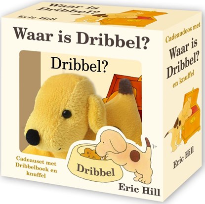 Cadeaudoos met Waar is Dribbel en knuffel, Eric Hill - Gebonden - 9789000369928