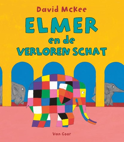 Elmer en de verloren schat, David Mckee - Gebonden - 9789000373178