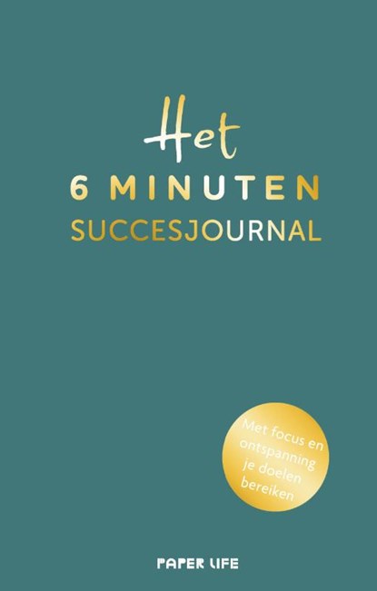 Het 6 minuten succesjournal, Dominik Spenst - Gebonden - 9789000377527