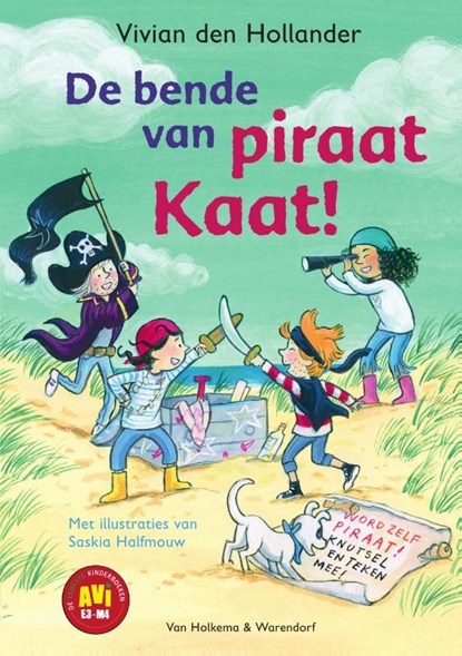 De bende van piraat Kaat!, Vivian den Hollander - Gebonden - 9789000378043