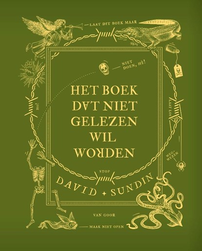Het boek dat niet gelezen wil worden, David Sundin - Gebonden - 9789000378951