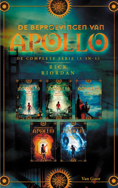 De beproevingen van Apollo de complete serie, Rick Riordan - Ebook - 9789000378999