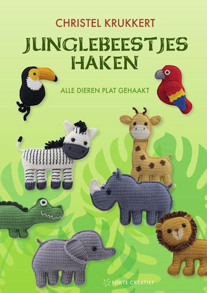 Junglebeestjes haken, Christel Krukkert - Paperback - 9789000379859