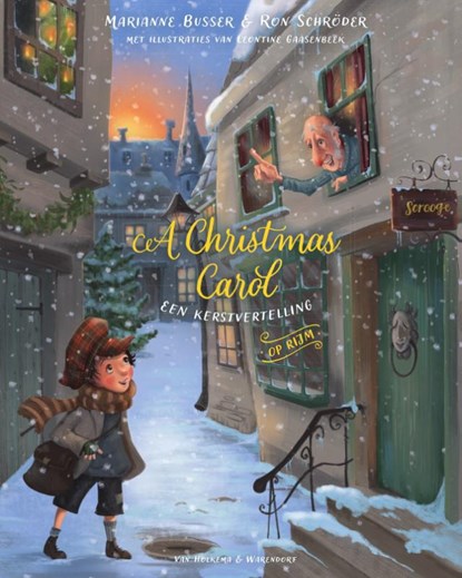 A Christmas Carol - Een kerstvertelling op rijm, Marianne Busser ; Ron Schröder - Gebonden - 9789000380213
